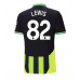 Manchester City Rico Lewis #82 Borte Drakt 2024-25 Kortermet